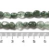 Natural Green Rutilated Quartz Beads Strands G-C179-F07-02-5