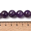 Natural Chevron Amethyst Beads Strands X-G-S033-6