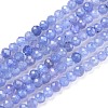 Natural Tanzanite Beads Strands G-R475-033-1