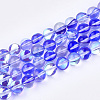 Synthetic Moonstone Beads Strands G-S283-8mm-15A-1