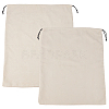 2Pcs 2 Colors Dustproof Faux Suede Packing Drawstring Bags TP-CL0001-01B-7