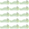 16Pcs Transparent Resin Pendants RESI-SP0001-63-1