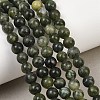 Natural Chinese Jade Beads Strands G-F363-6mm-2