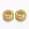 Tibetan Style Alloy European Beads TIBEB-EAA386Y-G-FF-2