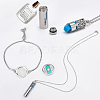 10Pcs Alloy Stainless Steel Slider Bracelets AJEW-SC0004-07A-5