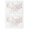 3D Flower Beading Polyster Embroidery Ornaments Accessories DIY-WH0622-001A-7