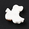 Ghost with Pumpkin Opaque Resin Cabochons RESI-F031-09-4