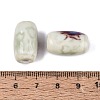 Vintage Handmade Porcelain Beads PORC-N013-12-15-3