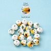 Handmade Porcelain Beads PORC-YW0001-07C-2