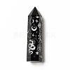 Point Tower Natural Obsidian Home Display Decoration DJEW-C002-01A-1