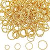 Unicraftale 400Pcs 4 Style Iron Jump Rings IFIN-UN0001-05-1