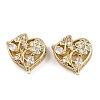 Brass Pave Cubic Zirconia Multi-strand Links ZIRC-F145-01G-01-1