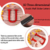 Acrylic Mirror Wall Stickers Decal DIY-CN0001-13B-U-4