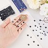 SUNNYCLUE 300Pcs 3 Style 2-Hole Opaque Glass Seed Beads SEED-SC0001-06-3