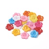 Acrylic Sewing Buttons for Costume Design BUTT-E074-C-M-1