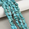 Natural Howlite Beads Strands G-N0312-01D-1