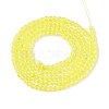 Transparent Glass Beads Strands GLAA-H021-03-23-2