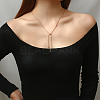 304 Stainless Steel Snake Chains Lariat Necklaces AA0282-1-4