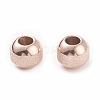 Ion Plating(IP) Textured 304 Stainless Steel Beads STAS-P306-01C-RG-2