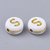 Plating Acrylic Beads X-PACR-R242-01S-2