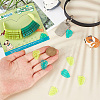 Transparent Blank Acrylic Pet Dog ID Tag PALLOY-AB00042-4