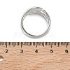 Brass Finger Rings for Women RJEW-K261-07B-P-5