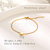 Stainless Steel Star Link Bracelet for Women YU5117-1-6