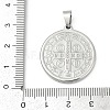 304 Stainless Steel Pendants STAS-A053-24B-P-3