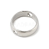 Brass Beads Frame KK-K297-52P-01-2