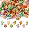 90Pcs 9 Colors Handmade Lampwork Beads LAMP-CJ0002-98-1