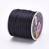 Nylon Satin Rattail Cords LW-K001-1mm-900-2