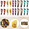 50Pcs Spray Painted Natural Akoya Shell Big Pendants BSHE-FS0001-15-2