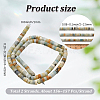 2 Strands Natural Flower Amazonite Beads Strands G-PA0001-50-2