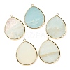 Natural Amazonite Pendants G-E526-01B-2