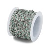 Brass Dapped Chains AJEW-Q153-02P-16-3