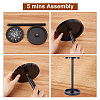 CREATCABIN Wooden Pendulum Display Stand with Tray DIY-CN0002-23-7