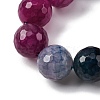 Natural Dragon Veins Agate(Dyed & Heated) Beads Strands G-K390-A11-01-3