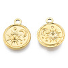 Ion Plating(IP) 201 Stainless Steel Pendants X-STAS-N098-182LG-1