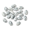 Synthetic Howlite Cabochons G-A094-01A-45-1
