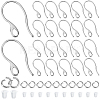 SOFPLATE 200Pcs 304 Stainless Steel Earring Hooks DIY-SP0001-01-1