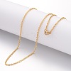 Ion Plating(IP) 304 Stainless Steel Necklace LS-STAS-J023-02G-1