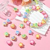50Pcs 10 Styles Opaque Acrylic Beads OACR-CJ0001-88-6