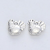 Tibetan Style Alloy Pendants X-TIBE-R316-025AS-RS-2