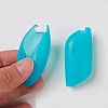 Silicone Portable Toothbrush Case X-SIL-WH0001-03-2