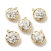 Natural Howlite Chip Pendants KK-C242-05G-15-2