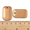 Electroplated Synthetic Non-Magnetic Hematite Pendants G-C136-05E-3