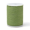 Round Waxed Polyester Cord YC-G006-01-1.0mm-29-1