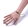 Waxed Polyester Cord Bracelets BJEW-JB04482-5