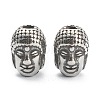 304 Stainless Steel Beads STAS-J037-17AS-1
