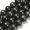 Natural Green Kyanite Beads Strands G-H335-B02-14mm-AB-2